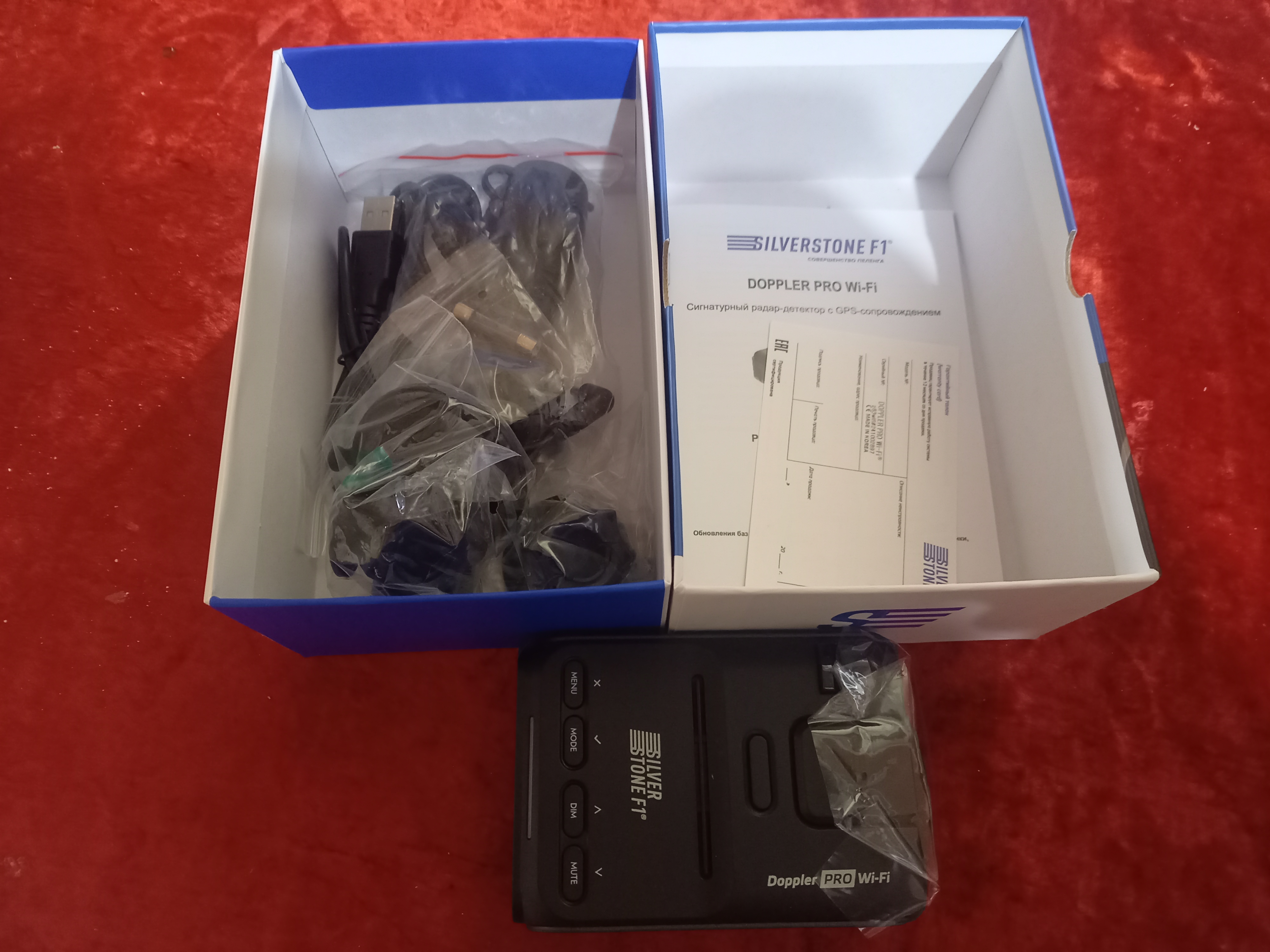 Радар-детектор SilverStone F1 DOPPLER PRO Wi-Fi