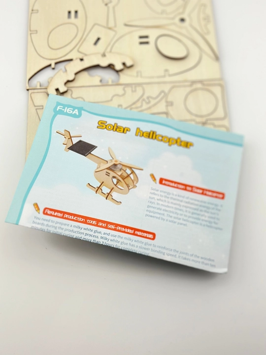 Детский конструктор DIY Вертолет на солнечной батарее, игрушки, игры, arduino обучающий