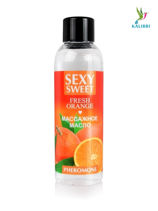 Массажное масло для тела с феромонами Sexy Sweet, 75 мл - 