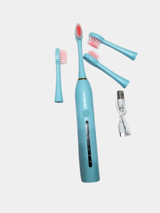 Elektr tish cho'tkasi Sonic Electric Toothbrush X-6, ovozli, 6 rejim