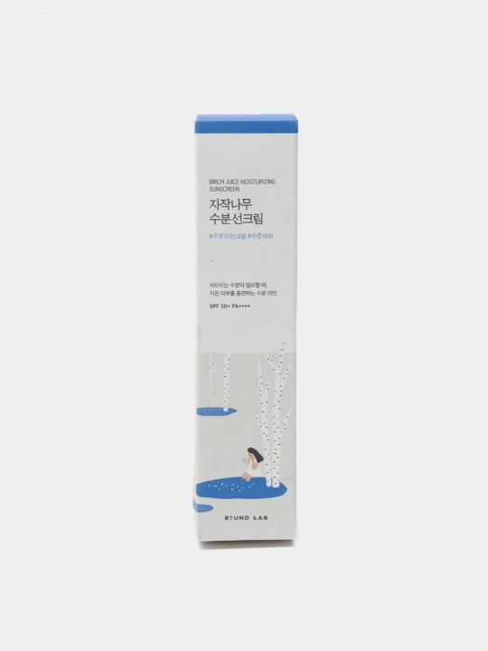 Namlovchi quyoshdan himoylavochi krem Round Lab Birch Juice