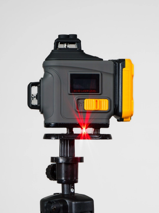 Lazer uriven daraja shtativ bilan ERAMAX professional 4D darajasi tripod 360 daraja lazer