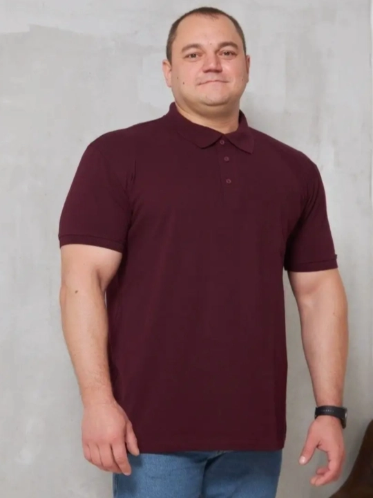 Katta o'lchamdagi, polo futbolka - 