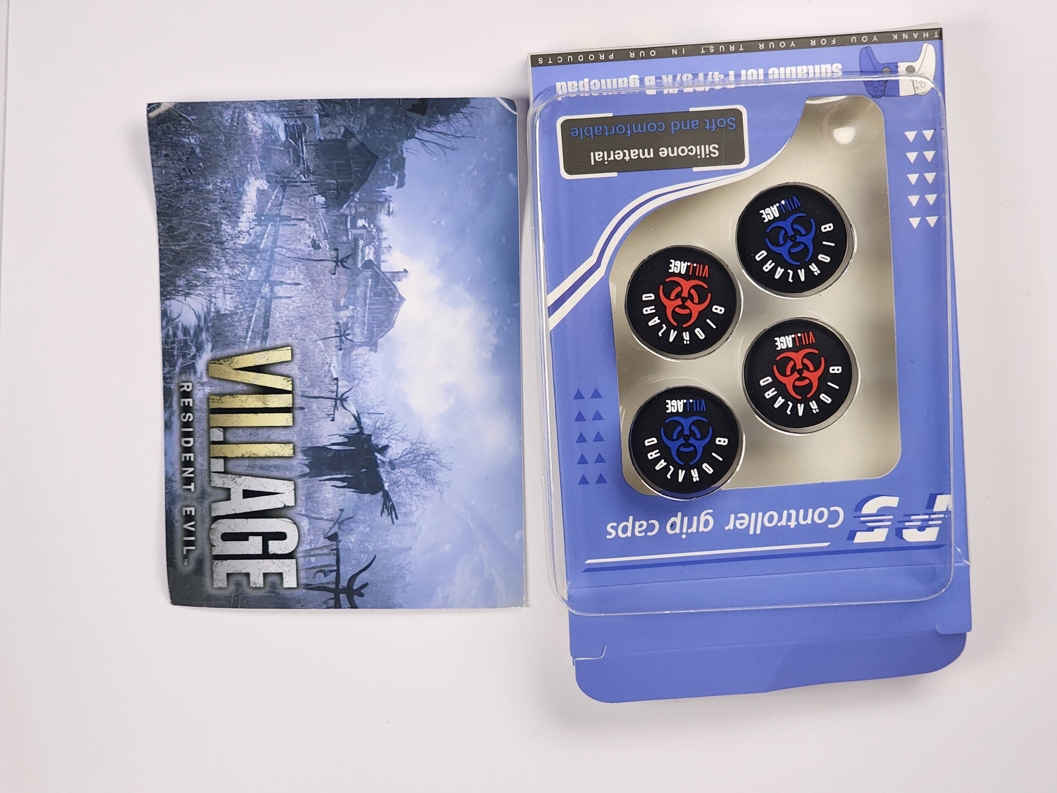 Dualsense PS5, PS4, XBOX geympad joystik tugmalari uchun changdan himoyalovchi qalpoqchalar, 4 dona