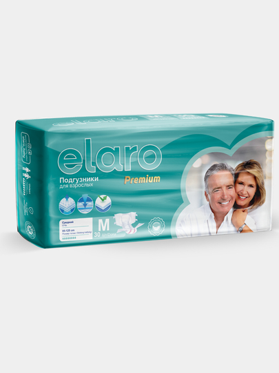 Подгузники для взрослых, 50-85 см, 85-125 см, 100-150 см, 120-170 см, 30 шт