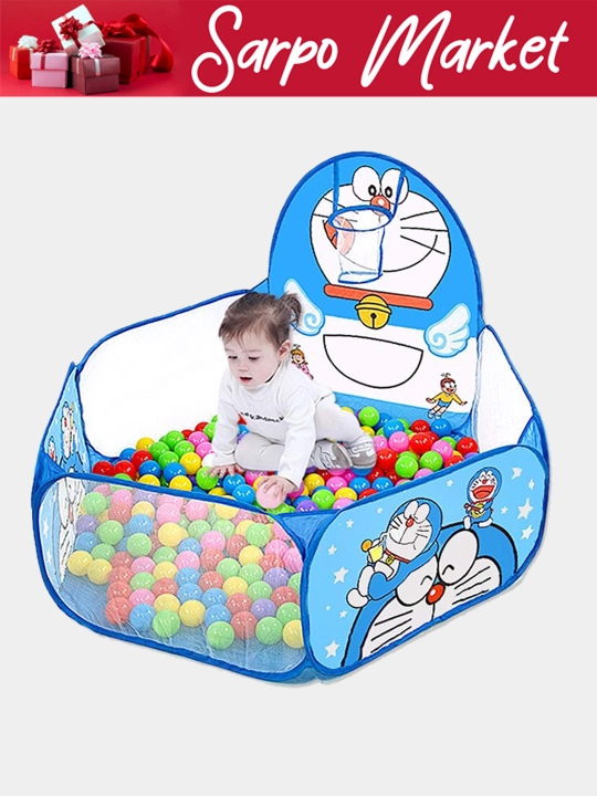 Детский игровой манеж с ковриком, складной, 120×120×75 см, для дома и поездок