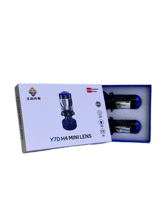 Chevrolet avtomobillari uchun linzali Y7D H4 LED lampalar
