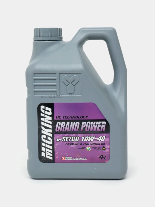 Motor moyi MICKING GRAND POWER 10W40, 4 litr, Koreyada qilingan