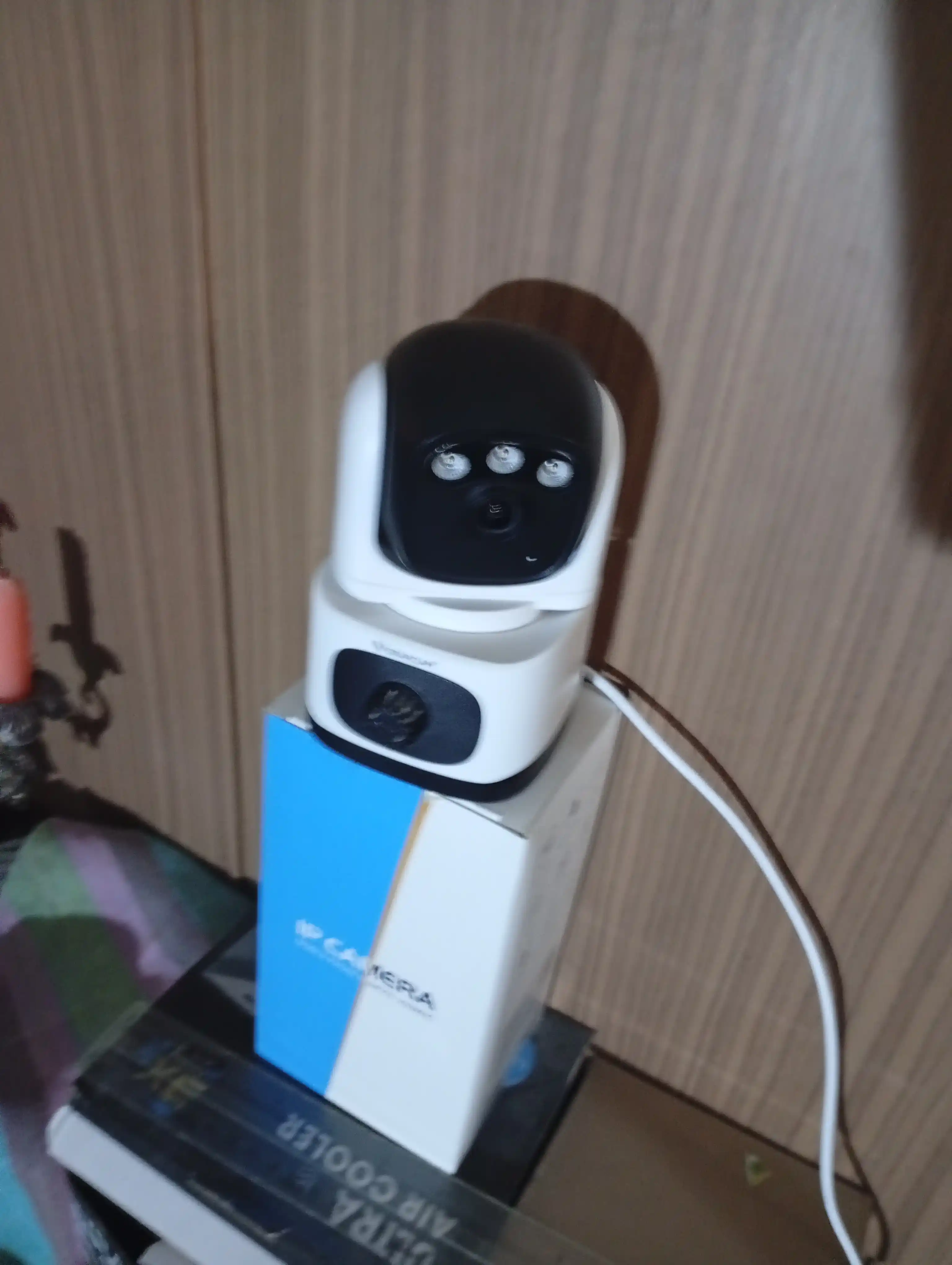 Камера с датчиком дыма и противопожарной безопасности, Wi-Fi, VSTARCAM CS995M