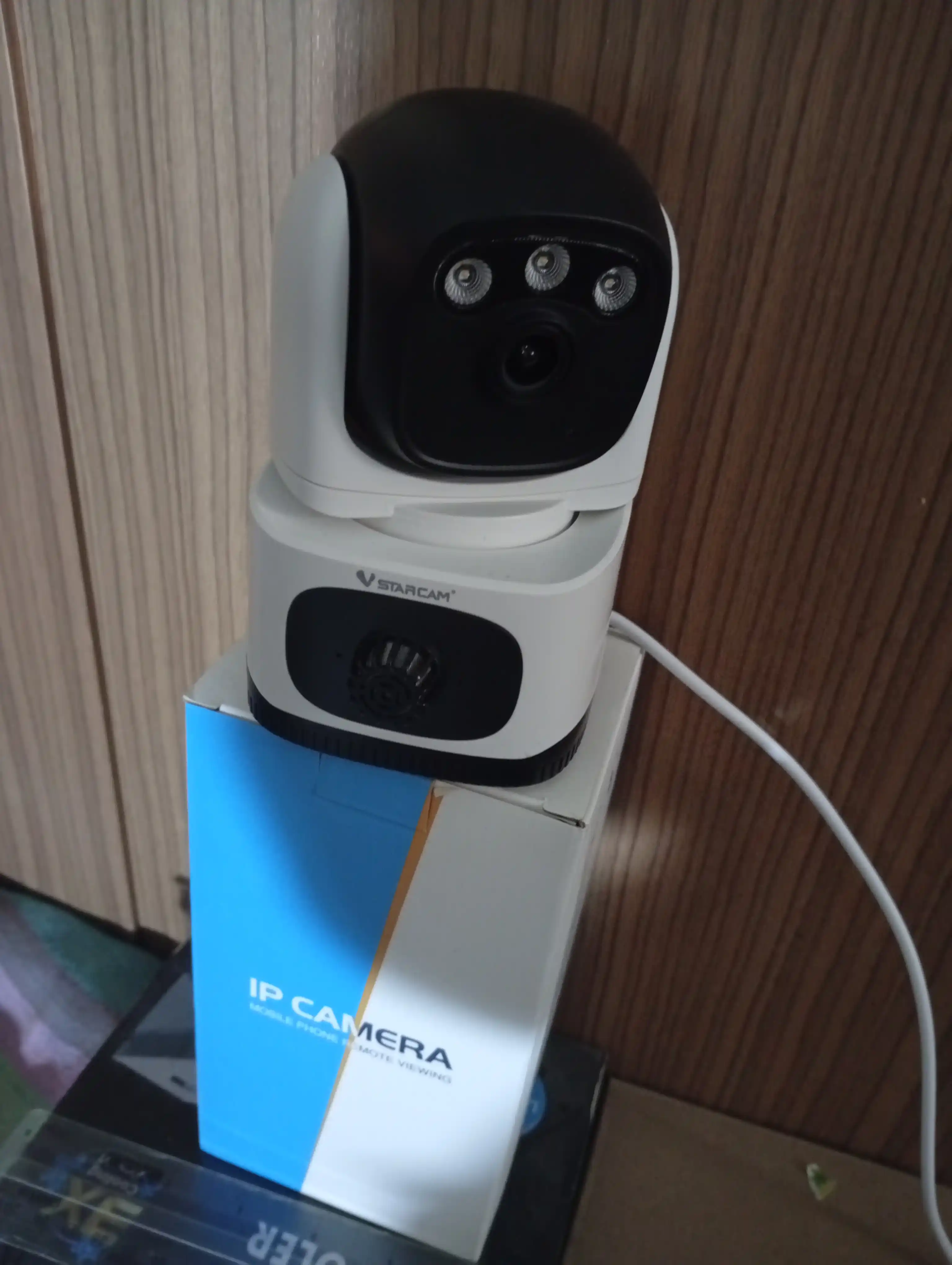 Камера с датчиком дыма и противопожарной безопасности, Wi-Fi, VSTARCAM CS995M