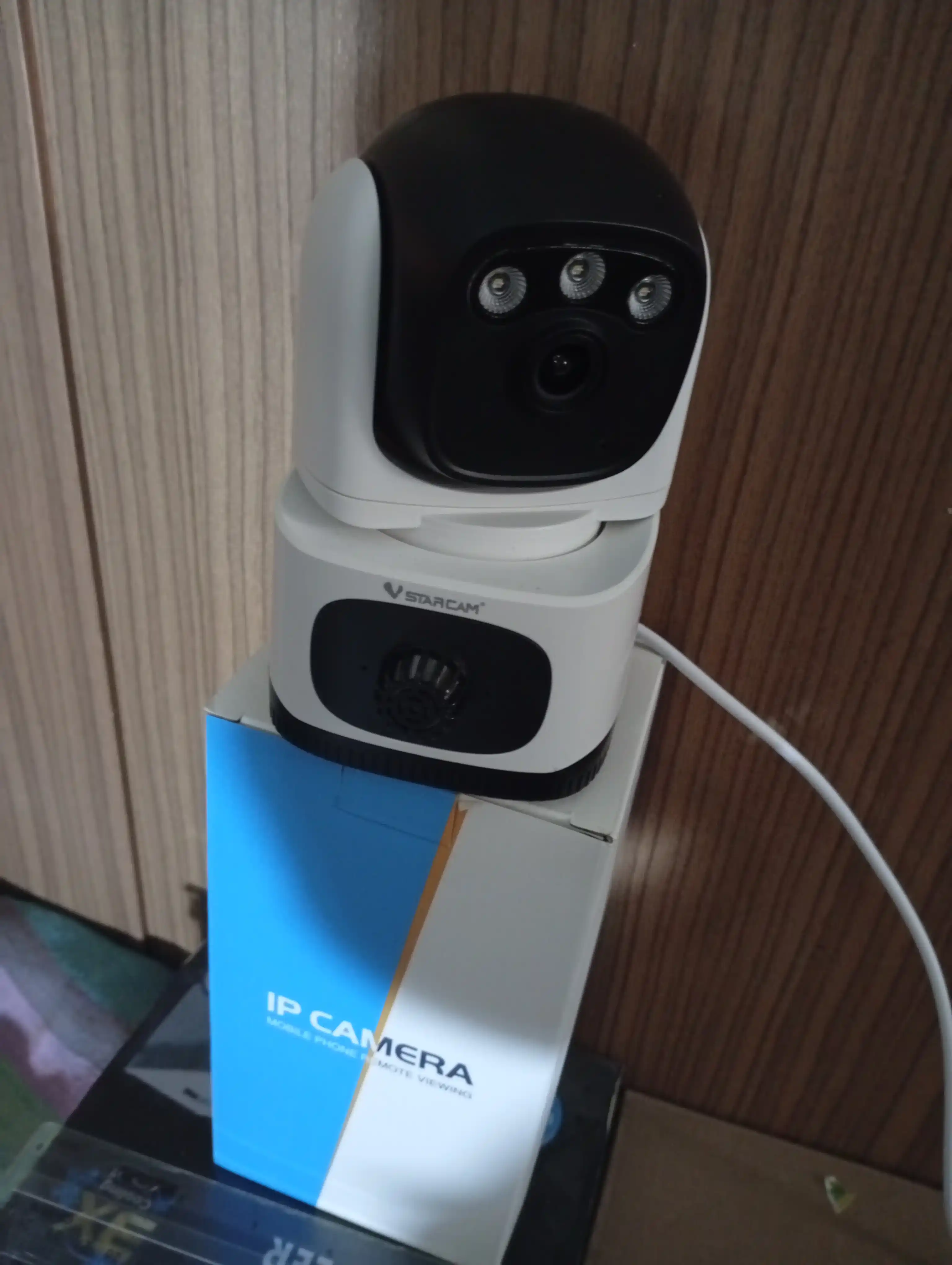 Камера с датчиком дыма и противопожарной безопасности, Wi-Fi, VSTARCAM CS995M