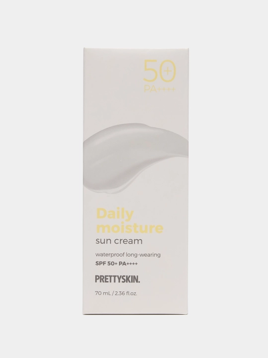 Quyoshdan himoyalovchi namlantiruvchi kremlar Prettyskin SPF50+ PA++++, 70 ml