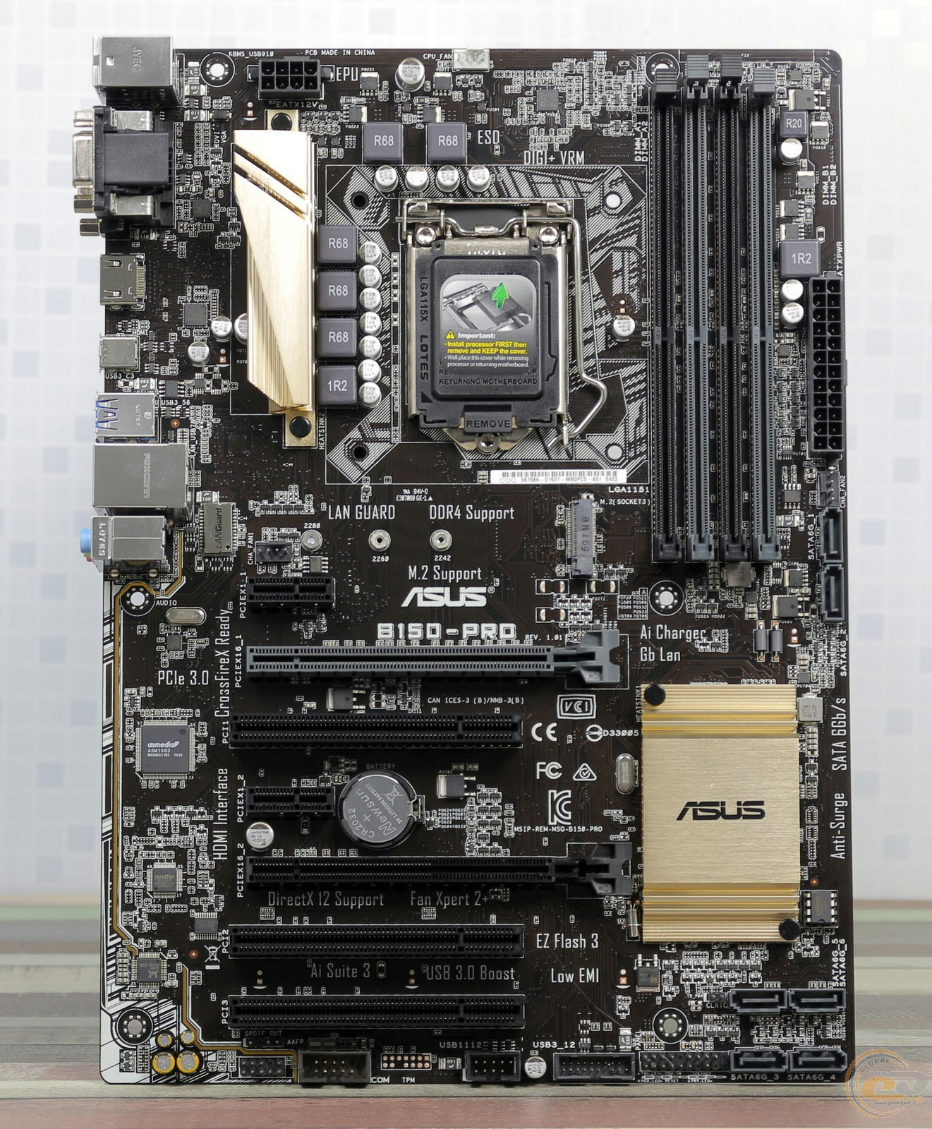 Материнская плата Asus B150-PRO DDR4 1151 сокет для процессоров intel 6 ...