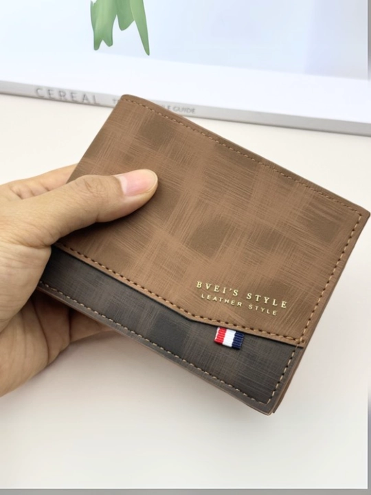 Erkaklar Hamyoni - Premium Dizayn, Koja material, Qora, Kulrang va Jigarrang Ranglarda