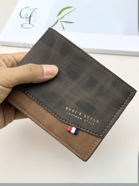 Erkaklar Hamyoni - Premium Dizayn, Koja material, Qora, Kulrang va Jigarrang Ranglarda