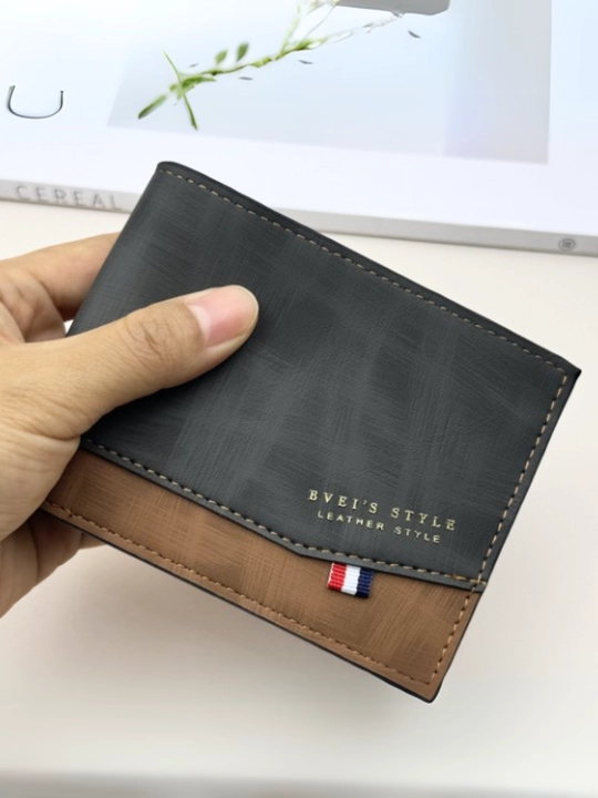Erkaklar Hamyoni - Premium Dizayn, Koja material, Qora, Kulrang va Jigarrang Ranglarda