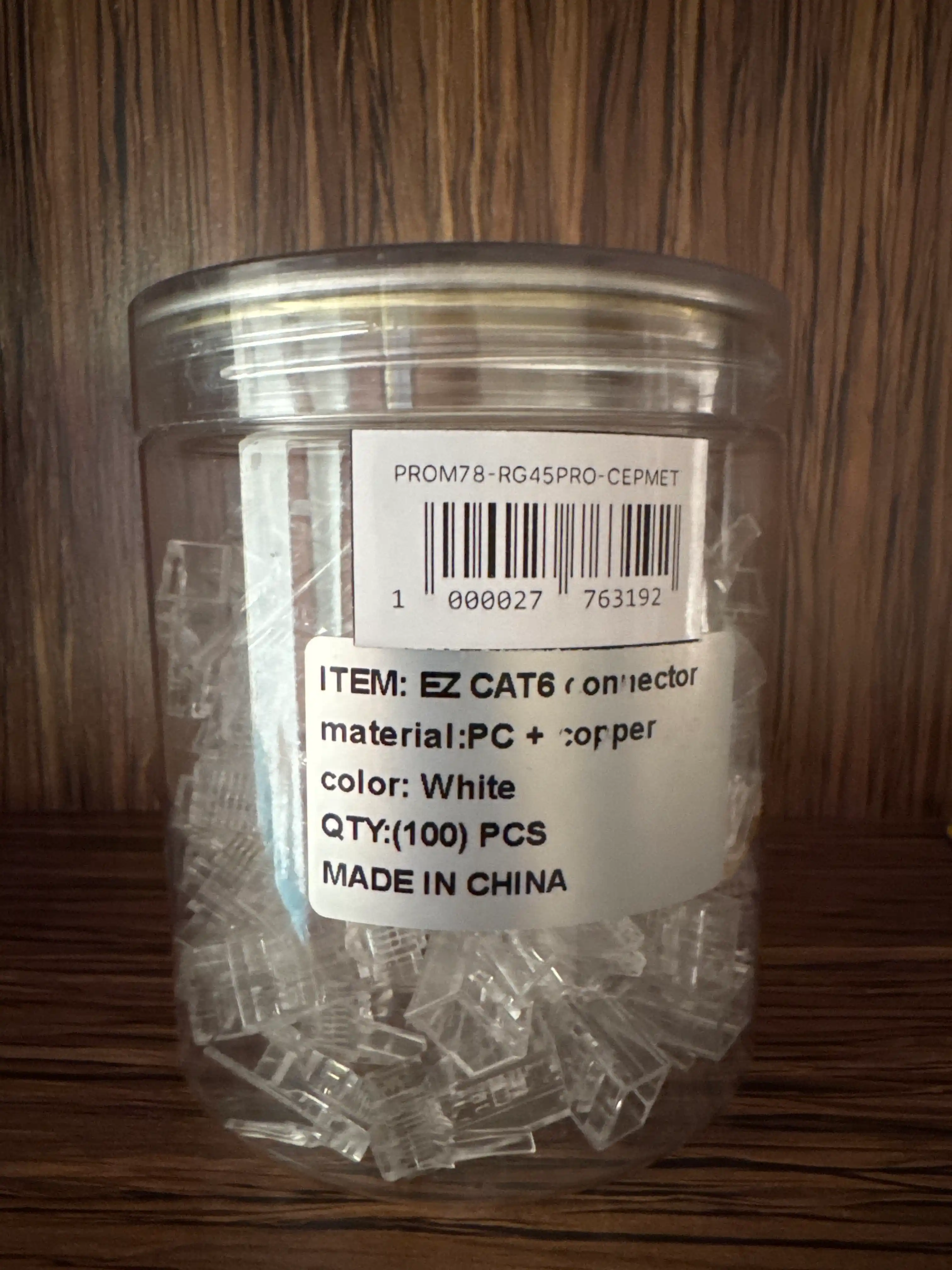 Коннектор RJ45 CAT5, категория 5 качественный, цветной