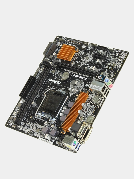 6-7-avlod OEM intel protsessorlari uchun Asrock H110M-HDV DDR4 1151 ona platasi