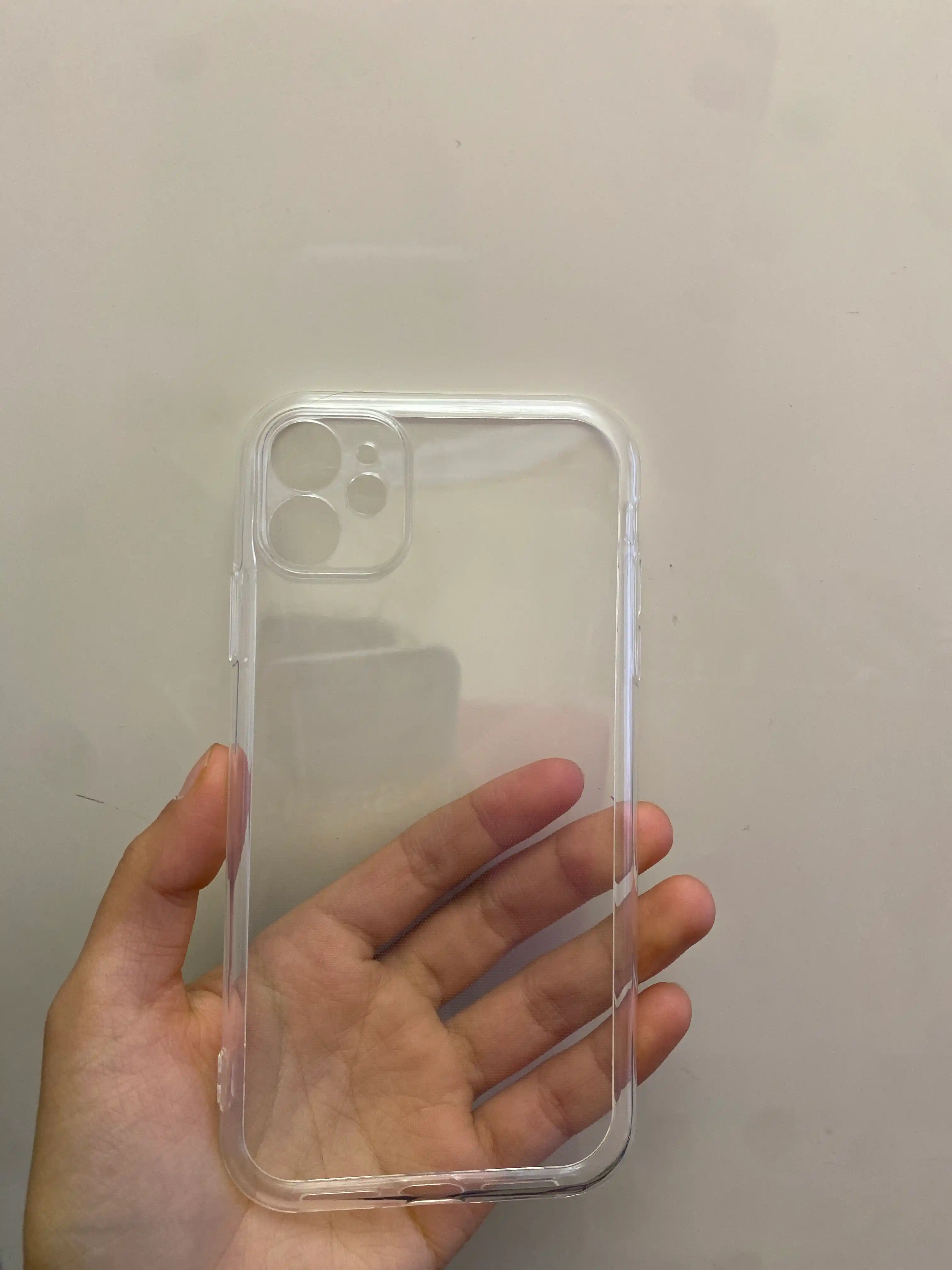G'liof iPhone, XR, XS, 11, 12, 13, 14, 15, 16, Pro, Max, Plus uchun, shaffof, silikon