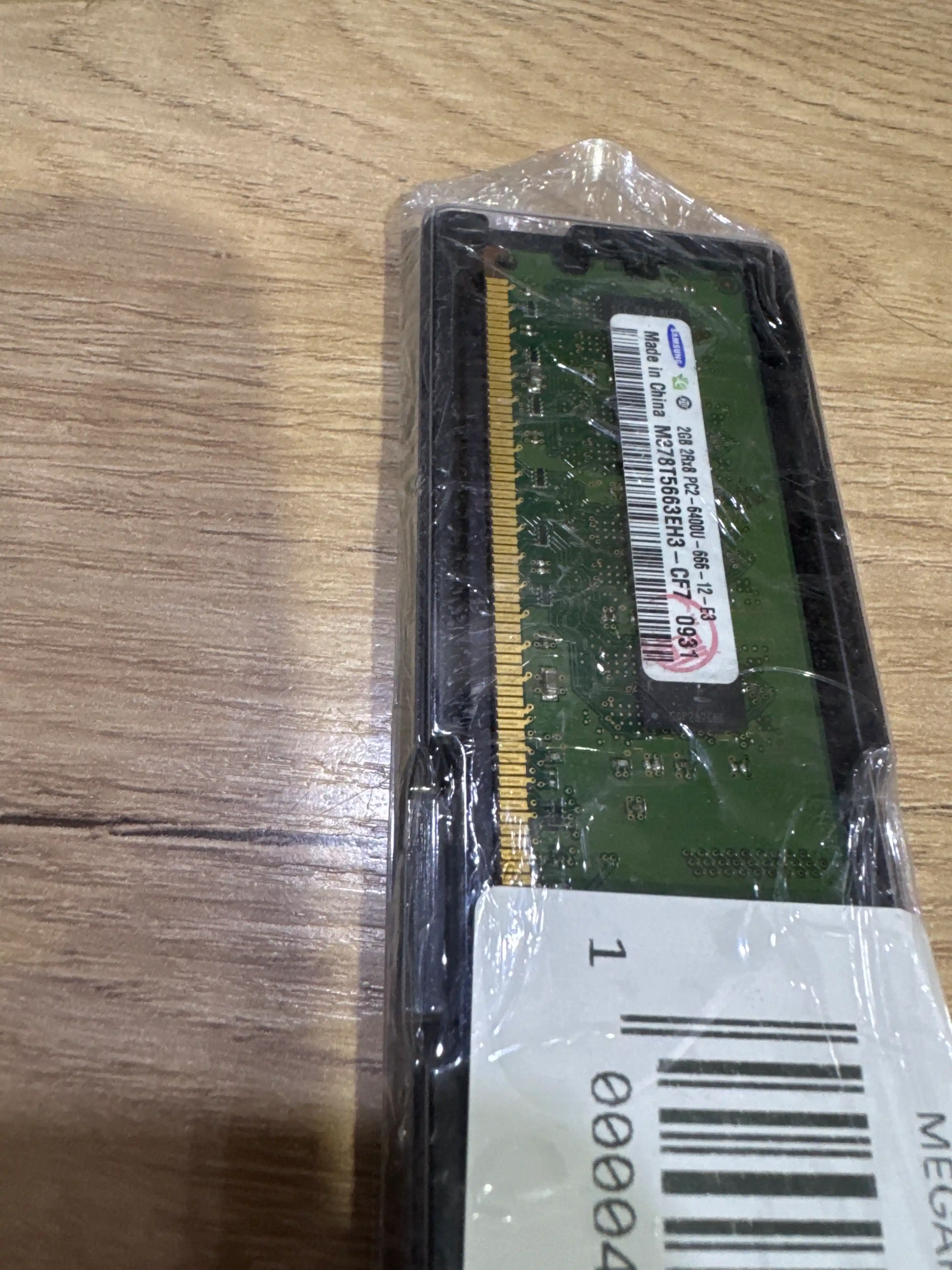 Operativ xotira ddr2, 2gb, 800mhz kompyuter uchun PC2-6400U OZU