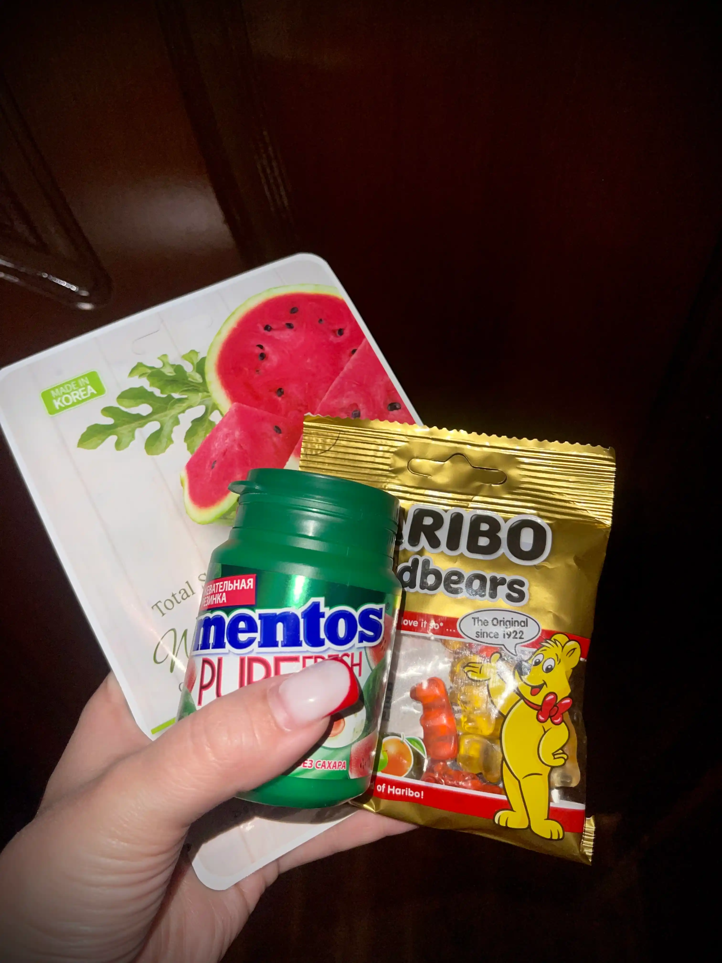 Saqich Mentos Pure Fresh Tarvuz, 54 g