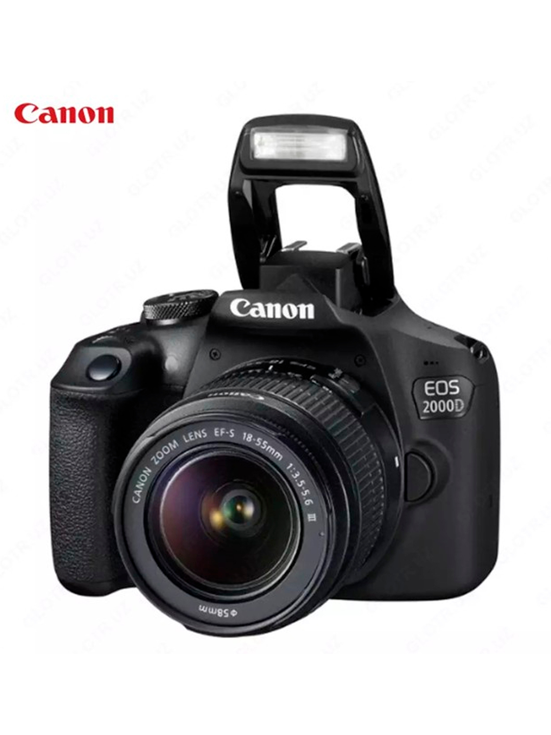 Фотоаппарат Canon EOS 2000D kit 18-55 IS Wifi II купить по низким ценам ...