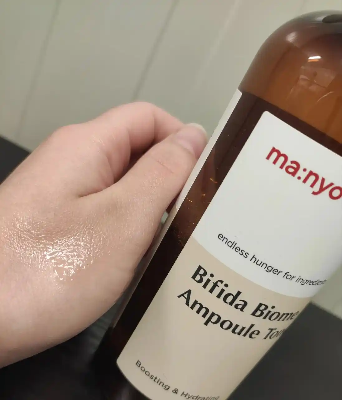 Ампульный тоник для увлажнения кожи и против морщин Manyo Bifida Ampoule Toner, 400 мл