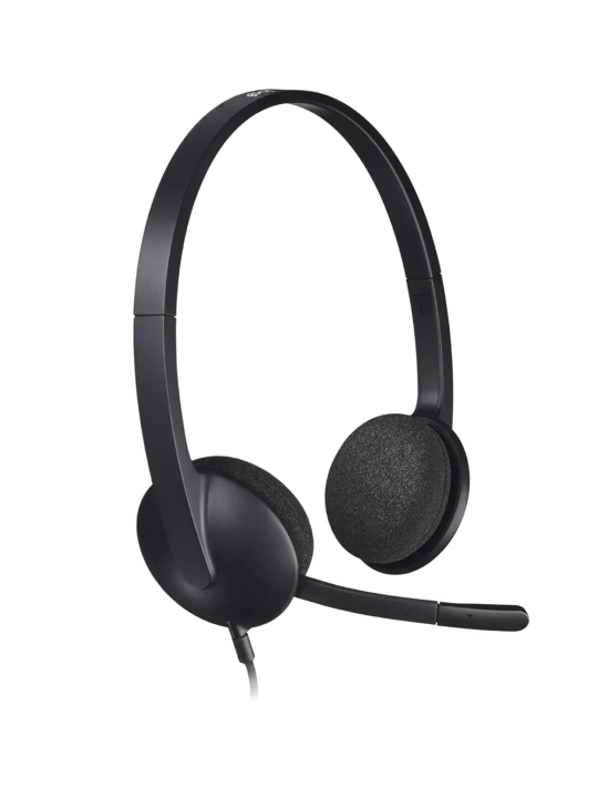 Logitech H340 kompyuter quloqchini, USB