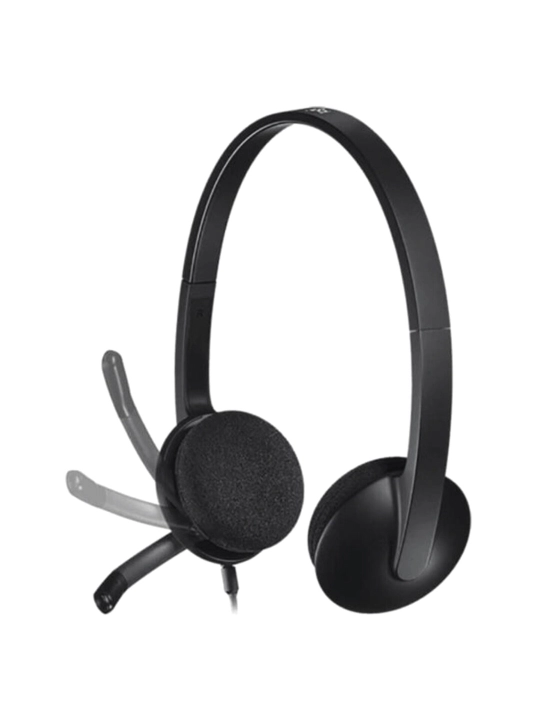 Logitech H340 kompyuter quloqchini, USB