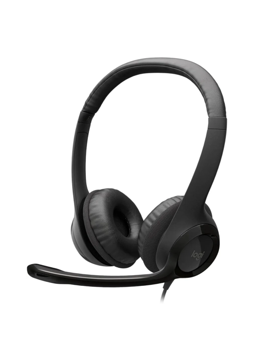 Logitech H390 USB minigarniturasi shovqinni kamaytiruvchi mikrofonli