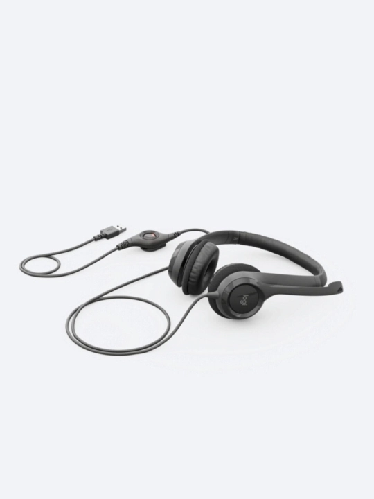 Logitech H390 USB minigarniturasi shovqinni kamaytiruvchi mikrofonli