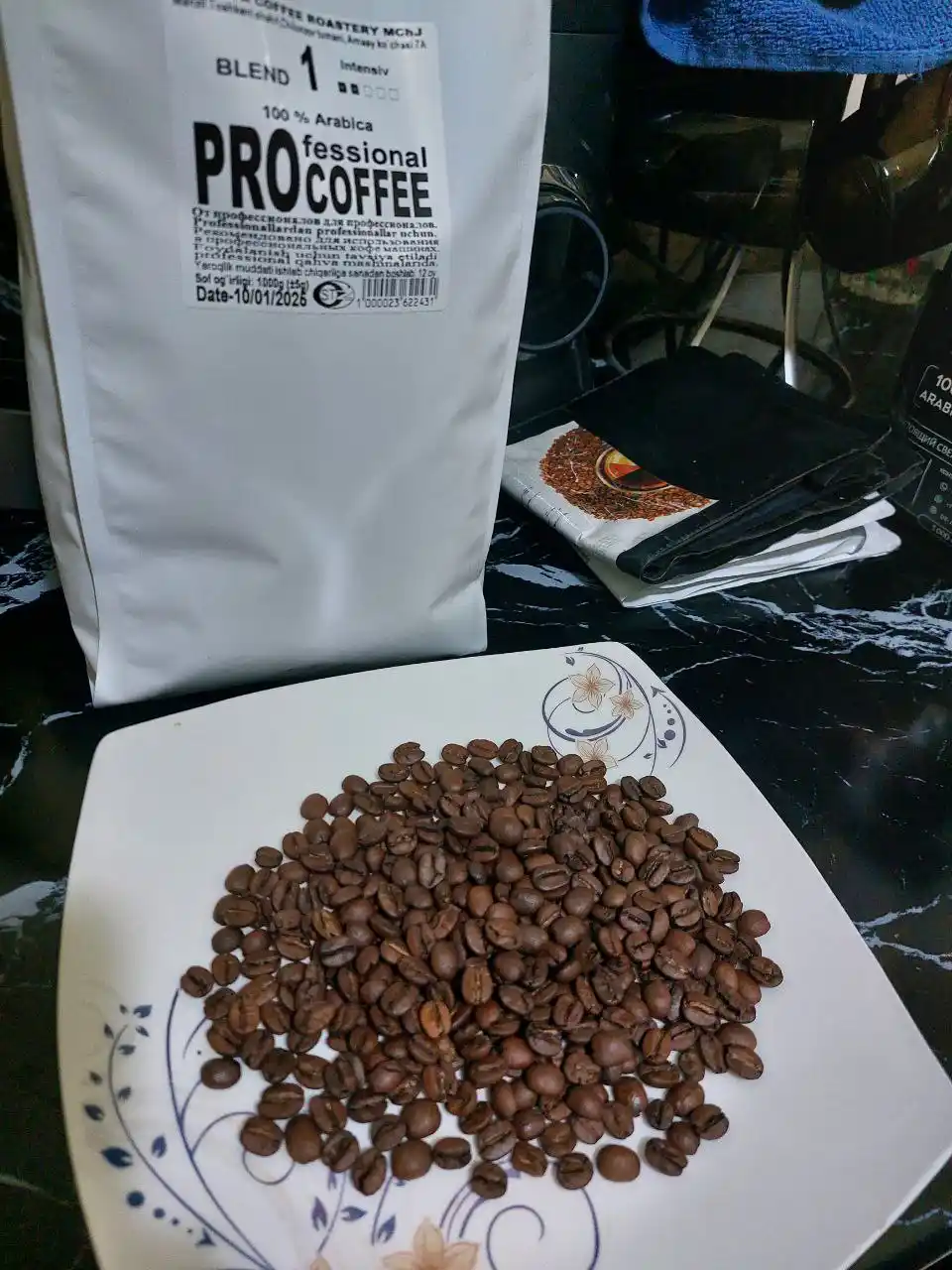 Qahva donalari ProCoffee Blend 1, 1000 gr
