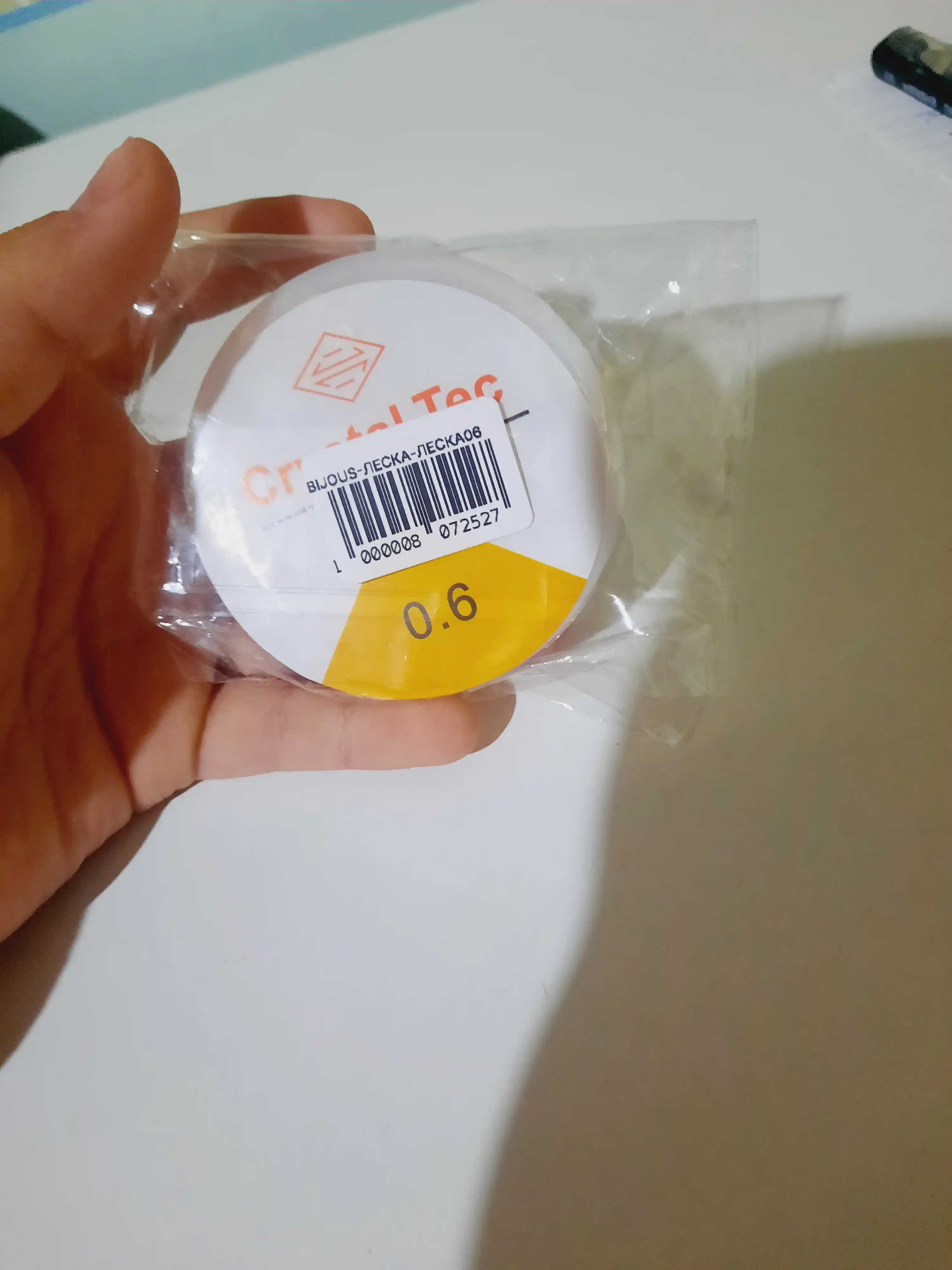 Silikon ip, chilvir, bilaguzuklar uchun elastik shnur, munchoq va marjonlar to‘qish
