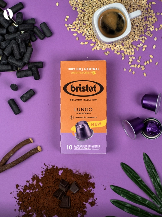 Kofe Bristot Lungo Americano kapsulali qahva, 10 dona 55g