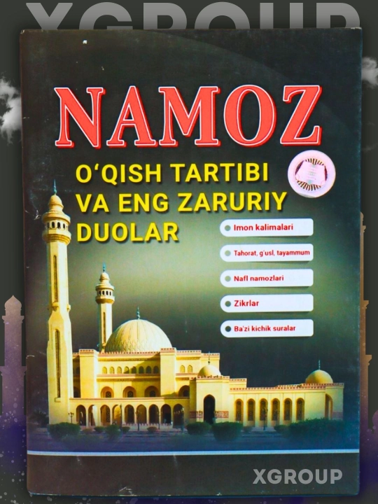 Namoz o‘qish tartibi va zaruriy duolar — namozni o‘rganish kitoblari - 