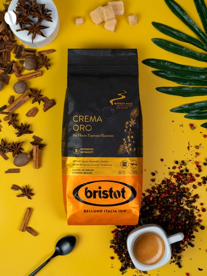 Кофе в зернах Crema Oro, 500 г — BRISTOT-CREMAOR