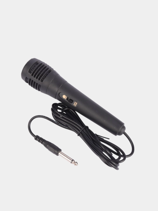 Simsiz katta karnay, karaoke musiqasi, mikrofon, pult va RGB yoritgich