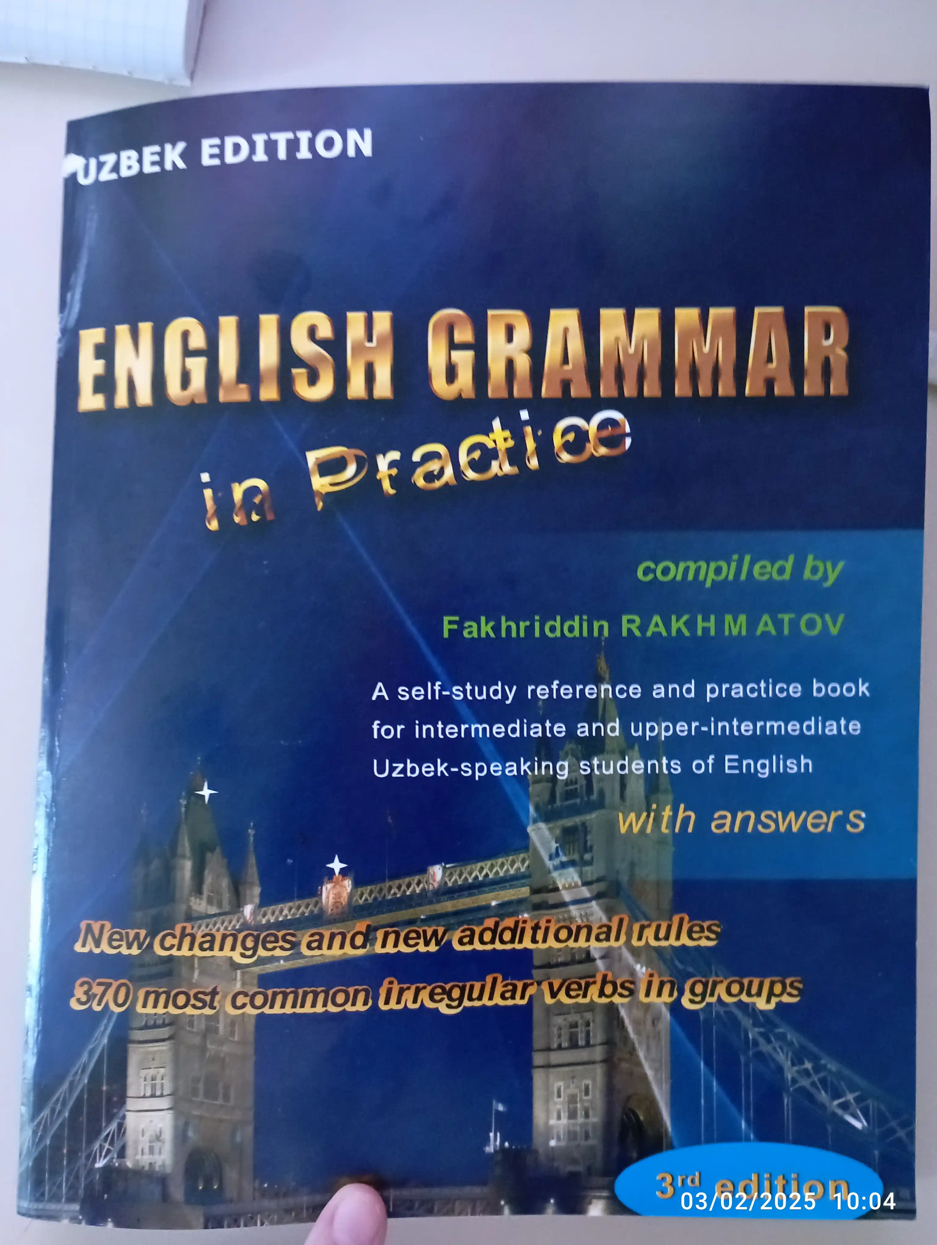 English Grammar in Practice 3. Uzbek Edition. Based on English Grammar in Use