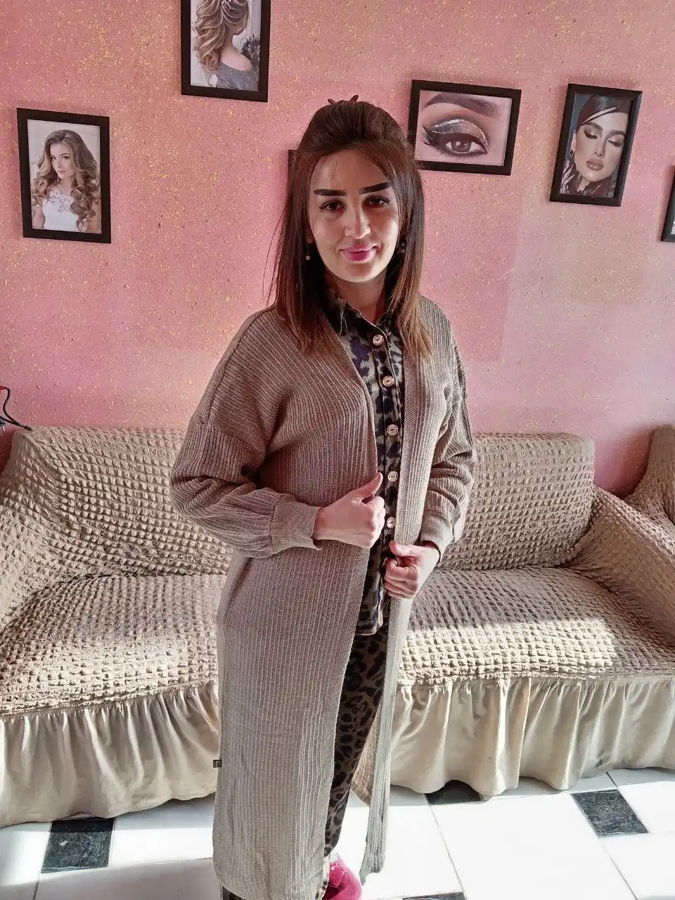 Didov Triko, ayollar va qizlar uchun yupqa kardigan, katta o‘lchamli, 80 sm va 125 sm