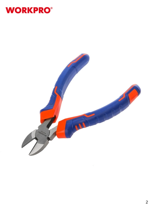 Penslar, yon kesgichlar, uzun burunli penseler WORKPRO WP201007