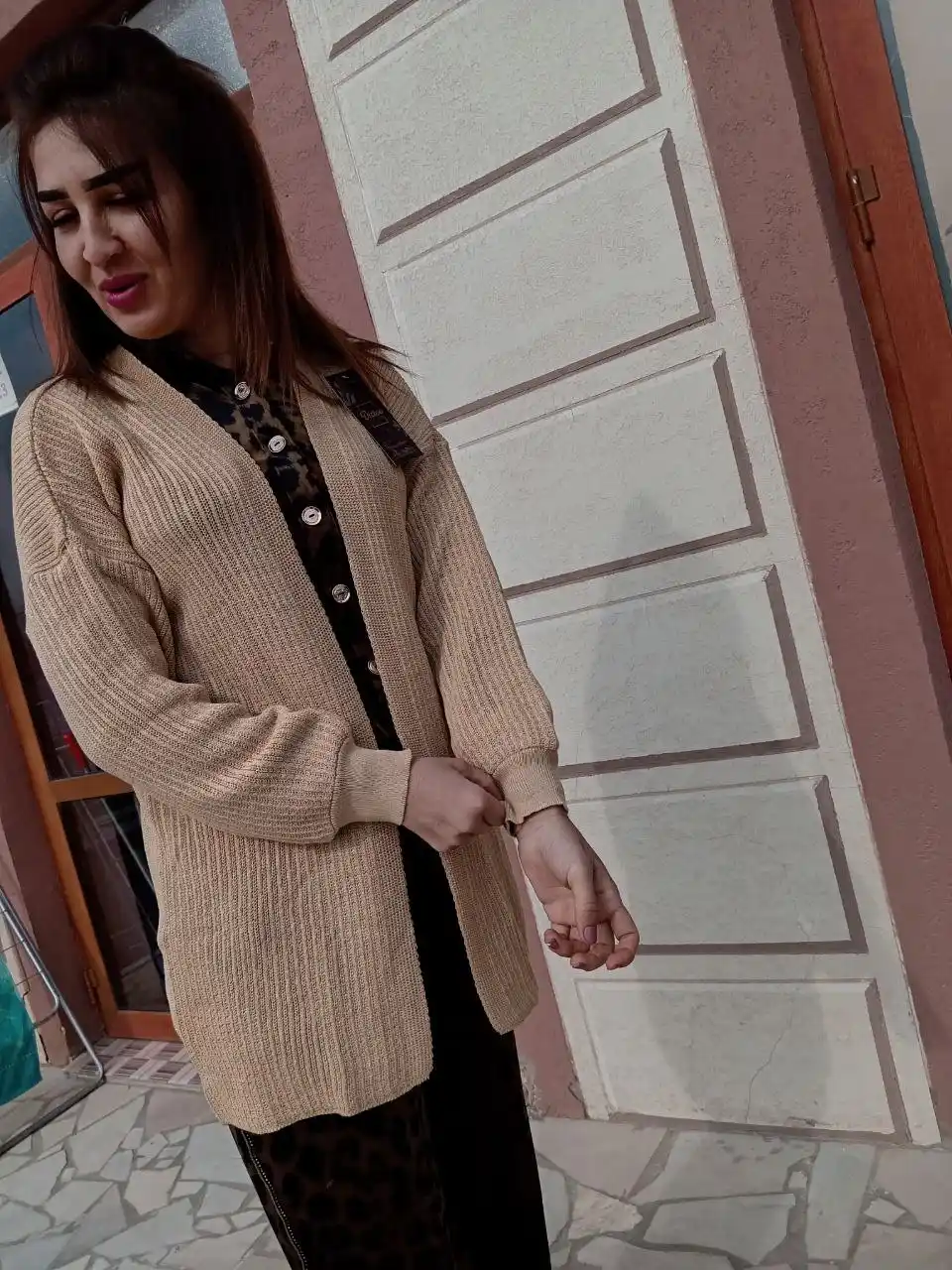 Didov Triko, ayollar va qizlar uchun yupqa kardigan, katta o‘lchamli, 80 sm va 125 sm