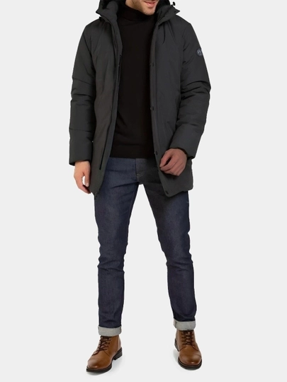 Итальянская классика Giubbotto Uomo, мужская зимняя куртка — ALASKA-93GUOMO-ХРОМ-XXL
