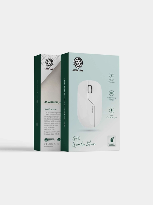 Kompyuter uchun simsiz sichqoncha Green Lion G730 Wireless Mouse, bluetooth sichqoncha