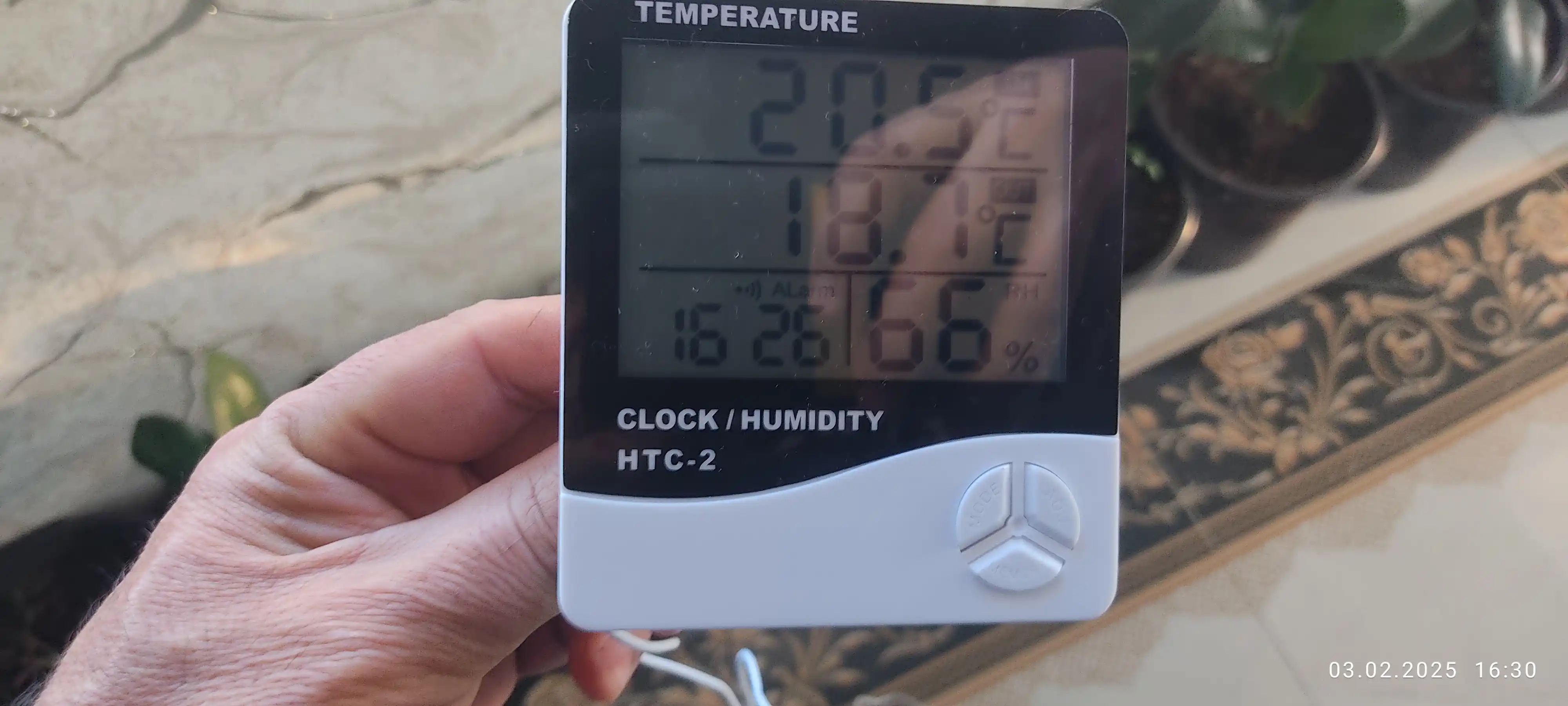 Termogigrometr HTC-1 va HTC-2