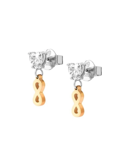 Nm 029603/024 Серьги PRINCIPESSINA "Бесконечность" — NOMINAT-0296034