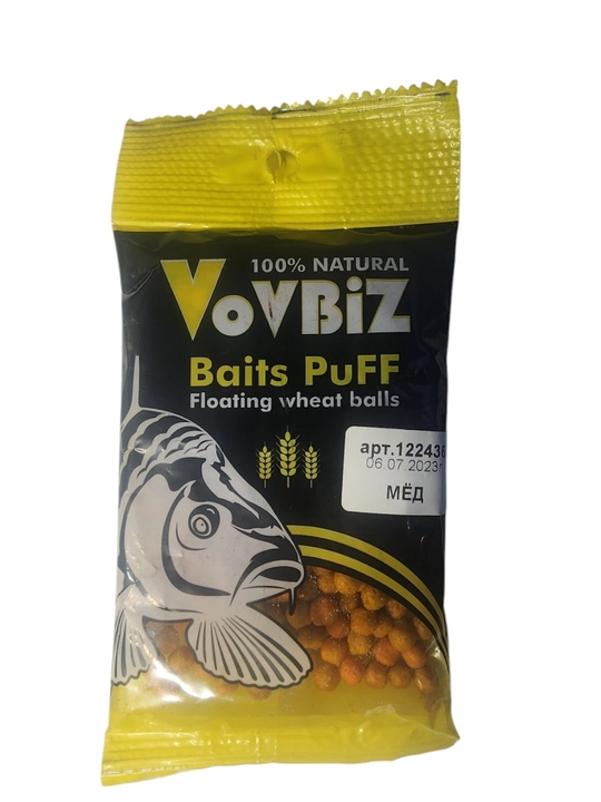 Воздушное тесто для рыбалки Vovbiz Baits Puff
