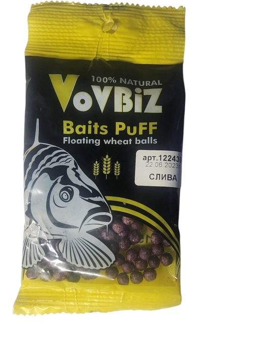 Воздушное тесто для рыбалки Vovbiz Baits Puff