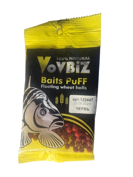 Воздушное тесто для рыбалки Vovbiz Baits Puff