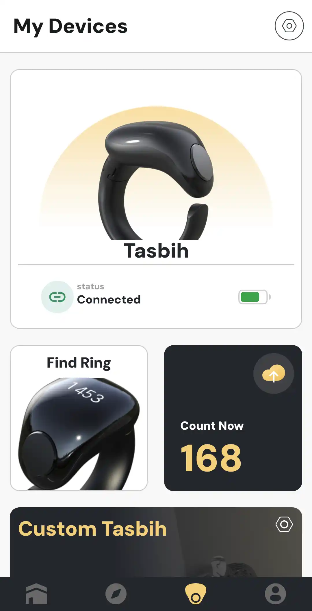 Электронные умные чётки iTasbih, для зикра и истигфар
