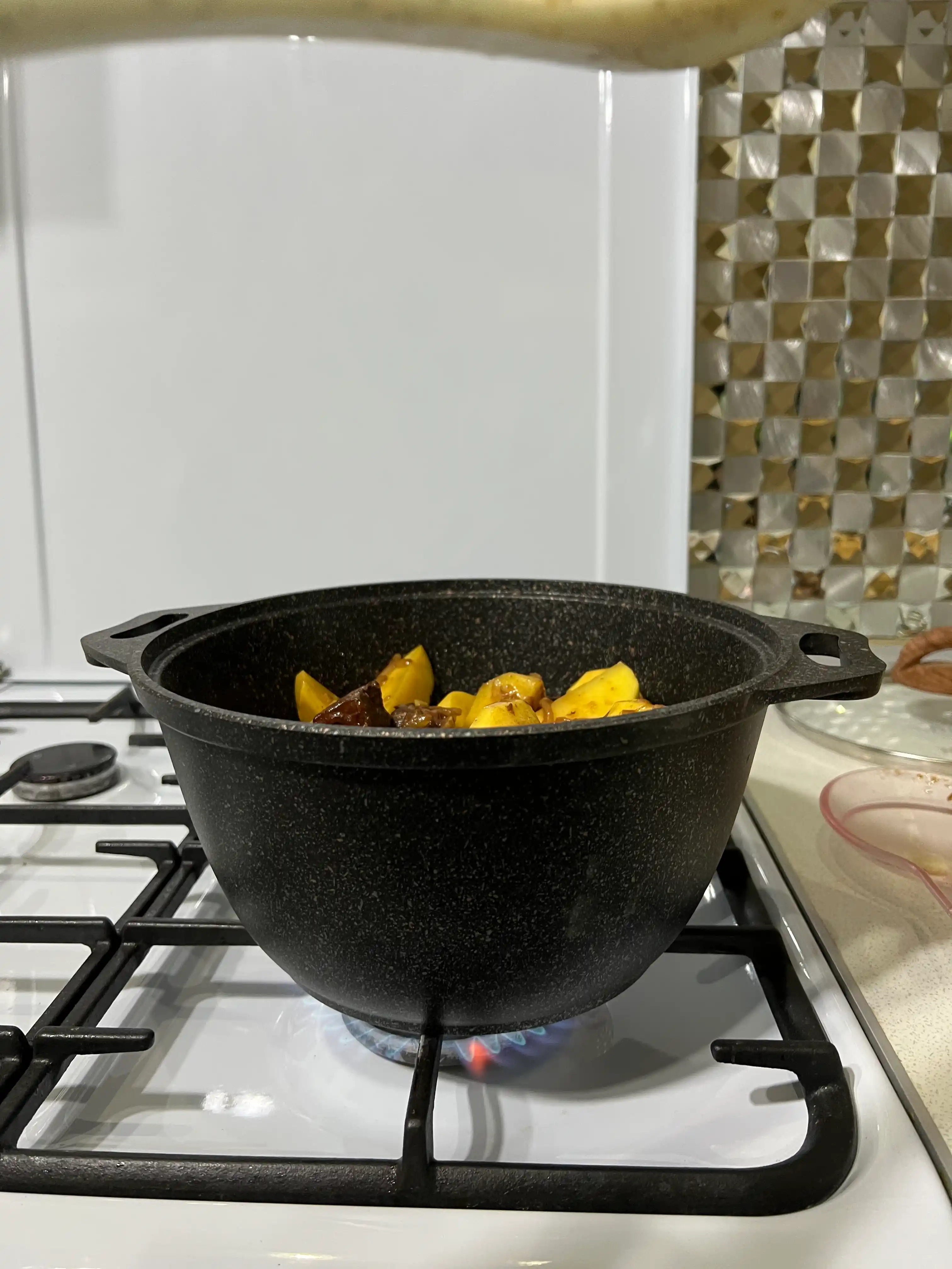 Кастрюля Kukmara Granit Ultra, со стеклянной крышкой
